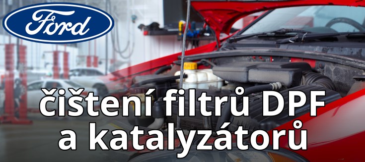 Čištění filtrů DPF a katalyzátorů